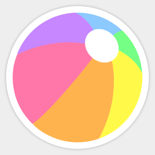 Beach Ball Sticker